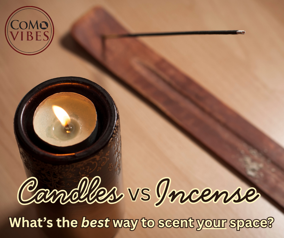 Candles vs Incense: What’s the Best Way to Scent Your Space?